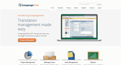 Desktop Screenshot of languagedesk.com